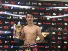 Petpikat won Wang Zhiwei 63kg on 05.05.2017 WLF Fight in China.